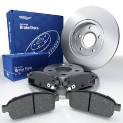 Bremsbeläge + Bremsscheiben für Chevrolet Aveo T300 Hatchback (2013-....) - Tomex - TX 16-52 + TX 72-65 (Hinterachse)