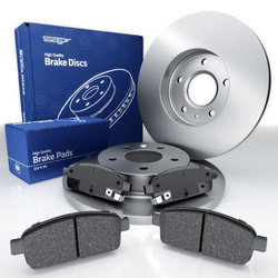 Bremsbeläge + Bremsscheiben für Opel Zafira C Tourer MPV (2011-2019) - Tomex - TX 16-52 + TX 72-59 (Hinterachse)