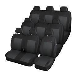 Maßgeschneiderte Sitzbezüge für Citroen Jumpy III Van (2016-....) 9 Sitzer) - Autositzbezüge Schonbezüge für Autositze - Auto-Dekor - Elegance - P-3