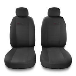 Sitzbezüge Auto für Toyota Yaris I, II, III (1999-2019) - Vordersitze Autositzbezüge Set Universal Schonbezüge - Auto-Dekor - Elegance 1+1 - P-3