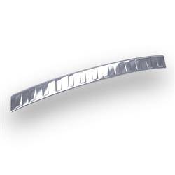 Hintere Stoßstangenleiste aus Stahl für BMW 4er F36 FL Gran Coupé (5 Türen) - (2014-2021) - Croni - Trapez - silber (Glanz)
