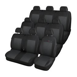 Maßgeschneiderte Sitzbezüge für Ford Transit VII Van (2013-2019) 9 Sitzer) - Autositzbezüge Schonbezüge für Autositze - Auto-Dekor - Elegance - P-3