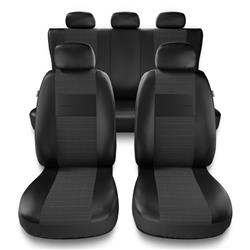 Sitzbezüge Auto für Honda City I, II, III, IV, V (1981-2013) - Autositzbezüge Universal Schonbezüge für Autositze - Auto-Dekor - Exclusive - E4