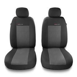 Sitzbezüge Auto für Nissan Juke (2010-2019) - Vordersitze Autositzbezüge Set Universal Schonbezüge - Auto-Dekor - Elegance 1+1 - P-2
