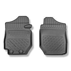 TPE Fußmatten Auto für Suzuki Jimny II GJ SUV (10.2018-....) - schwarz Automatten Autoteppiche - Aristar - Cool liner - 2 Sitze; auch für die Pro-Version; mit Schaltgetriebe