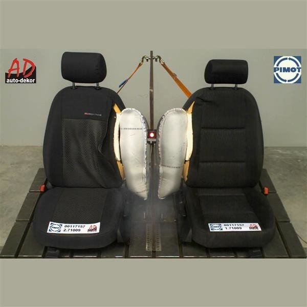 Set: TPE-Teppiche + Maßgeschneiderte Sitzbezüge für Ford Galaxy I