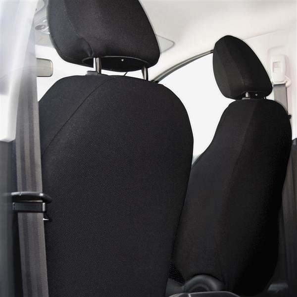Maßgeschneiderte Sitzbezüge für Volkswagen Sharan II Van (2010-.) 5  Sitzer) - Autositzbezüge Schonbezüge für Autositze - Auto-Dekor - Premium -  schwarz schwarz