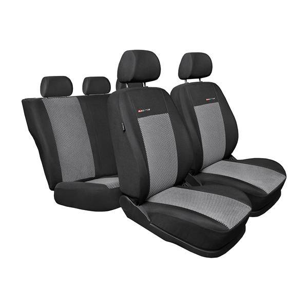 Set: TPE-Teppiche + Maßgeschneiderte Sitzbezüge für Opel Zafira B
