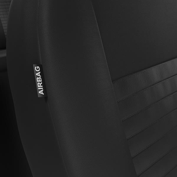 Sitzbezüge Auto für Audi A6 C4, C5, C6, C7, C8 (1994-2019) - Autositzbezüge  Universal Schonbezüge für Autositze - Auto-Dekor - Modern - MC-1 (schwarz)  MC-1 (schwarz)