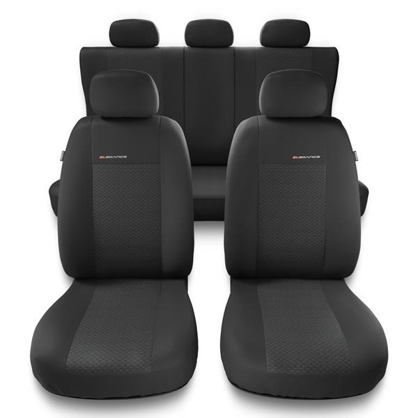 Set: Gummiteppiche + Maßgeschneiderte Sitzbezüge für Opel Astra H