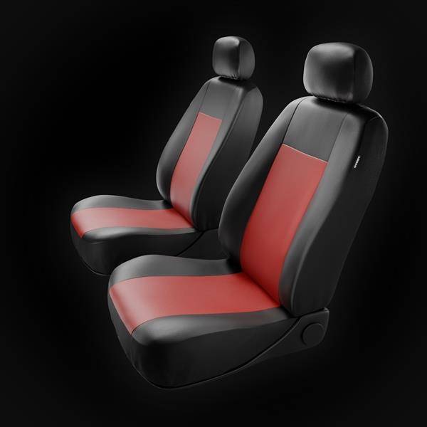 Maßgeschneiderte Sitzbezüge für Fiat Ducato III Van (2014-.) ) -  Autositzbezüge Schonbezüge für Autositze - Auto-Dekor - Premium - grau  DG-0074