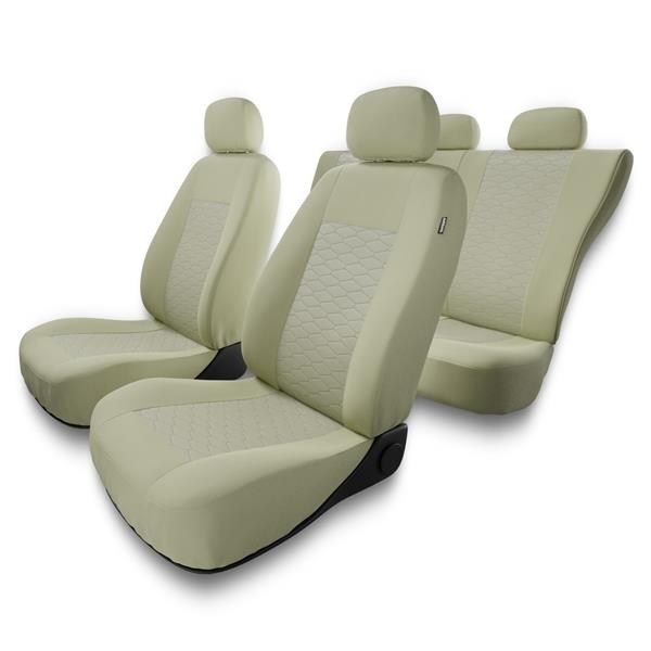 Mazda 3 Beige Universal Sitzbezüge Sitzbezug Auto Schonbezüge MODERN 