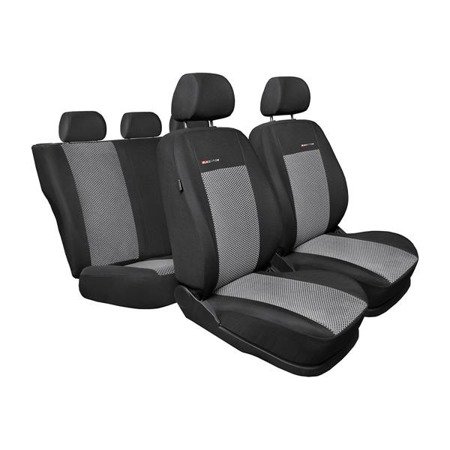 Maßgeschneiderte Sitzbezüge für Honda Jazz III Hatchback (2008-2015) ) - Autositzbezüge Schonbezüge für Autositze - Auto-Dekor - Elegance - P-2