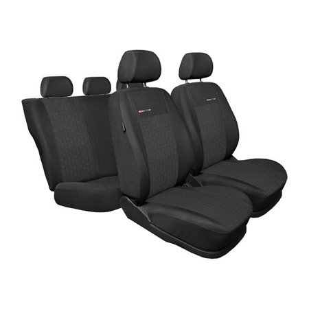 Maßgeschneiderte Sitzbezüge für Opel Corsa E Hatchback, Van (2014-2019) 2. Reihe - ganze Sitzbank) - Autositzbezüge Schonbezüge für Autositze - Auto-Dekor - Elegance - P-1