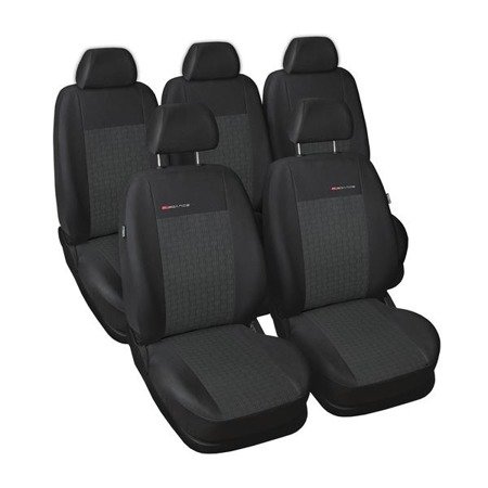 Maßgeschneiderte Sitzbezüge für Peugeot Partner II Tepee Van (2008-2019) ) - Autositzbezüge Schonbezüge für Autositze - Auto-Dekor - Elegance - P-1