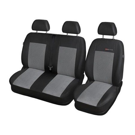 Maßgeschneiderte Sitzbezüge für Renault Trafic III Van (2014-....) nur vordere Sitze) - Autositzbezüge Schonbezüge für Autositze - Auto-Dekor - Elegance - P-2