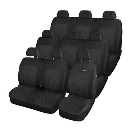 Maßgeschneiderte Sitzbezüge für Toyota ProAce II Van (2016-....) 9 Sitzer) - Autositzbezüge Schonbezüge für Autositze - Auto-Dekor - Elegance - P-4