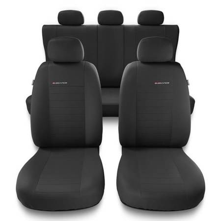 Sitzbezüge Auto für Fiat Freemont (2011-2016) - Autositzbezüge Universal Schonbezüge für Autositze - Auto-Dekor - Elegance - P-4
