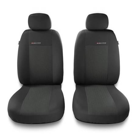Sitzbezüge Auto für Fiat Sedici (2006-2014) - Vordersitze Autositzbezüge Set Universal Schonbezüge - Auto-Dekor - Elegance 1+1 - P-1