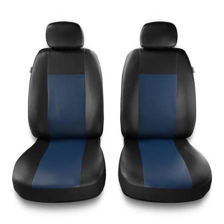 Sitzbezüge Auto für Kia Picanto I, II, III (2004-2019) - Vordersitze Autositzbezüge Set Universal Schonbezüge - Auto-Dekor - Comfort 1+1 - blau