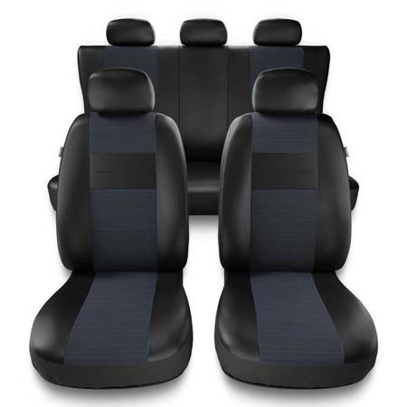 Sitzbezüge Auto für Skoda Rapid (2012-2019) - Autositzbezüge Universal Schonbezüge für Autositze - Auto-Dekor - Exclusive - E6