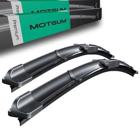 Vordere Scheibenwischer für Mini Hatch R50, R53, R56 Hatchback (06.2001-03.2012) - Motgum - Wischerblätter Flach Premium