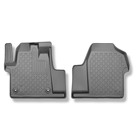 TPE Fußmatten Auto für Peugeot Expert III Van (01.2016-....) - schwarz Automatten Autoteppiche - Aristar - Guardliner - 2/3 Sitze; kurze und lange Version - Set - 2 St.