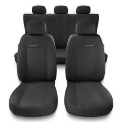 Sitzbezüge Auto für Fiat Panda II, III (2003-....) - Autositzbezüge Universal Schonbezüge für Autositze - Auto-Dekor - Elegance - P-3