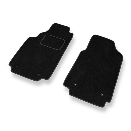Fußmatten Auto für Audi 100 IV C4 (1991-1994) - Veloursmatten schwarze Automatten Autoteppiche - DGS Autodywan