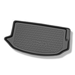 Kofferraumwanne für Kia Soul I SUV (01.2009-02.2014) - Kofferraummatte rutschfest Schutzmatt - Aristar - Cool liner - erhöhte Ladefläche