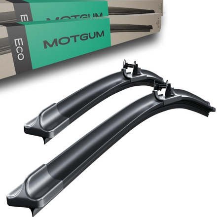 Vordere Scheibenwischer für Mazda 2 III Hatchback, Limousine (10.2014-2023) - Motgum - Wischerblätter Flach ECO