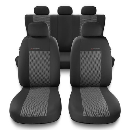 Sitzbezüge Auto für Volkswagen Polo II, III, IV, V, VI (1981-2019) - Autositzbezüge Universal Schonbezüge für Autositze - Auto-Dekor - Elegance - P-2