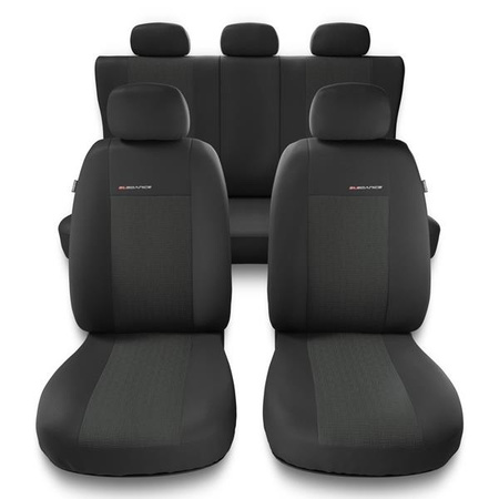 Sitzbezüge Auto für Citroen C5 I, II (2000-2017) - Autositzbezüge Universal Schonbezüge für Autositze - Auto-Dekor - Elegance - P-1