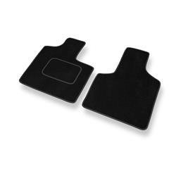 Fußmatten Auto für Chrysler Grand Voyager III (1996-2000) - Veloursmatten schwarze Automatten Autoteppiche - DGS Autodywan