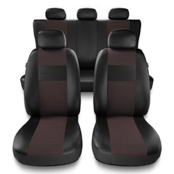 Sitzbezüge Auto für Mazda Tribute I, II (2000-2011) - Autositzbezüge Universal Schonbezüge für Autositze - Auto-Dekor - Exclusive - E5