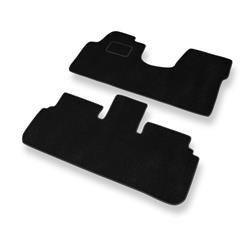 Fußmatten Auto für Citroen Evasion (1994-2002) - Veloursmatten schwarze Automatten Autoteppiche - DGS Autodywan