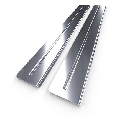 long line - silbern (satin)