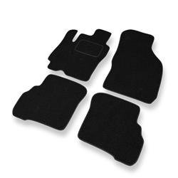 Fußmatten Auto für Hyundai Atos I (1997-2004) - Nadelfilzmatten schwarze Automatten Autoteppiche - DGS Autodywan