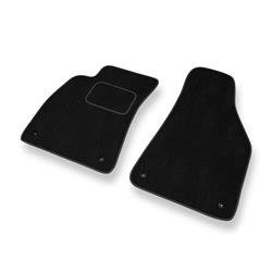 Fußmatten Auto für Audi A4 II B6 (2000-2005) - Veloursmatten schwarze Automatten Autoteppiche - DGS Autodywan