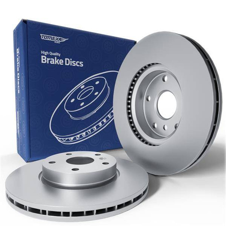 2x Bremsscheiben für BMW Z4 E85 Roadster (2002-2008) - belüftet - 300mm - Tomex - TX 72-85 (Vorderachse)