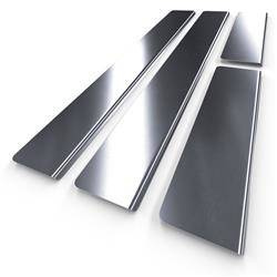 Einstiegsleisten aus Stahl für Hyundai Atos I Hatchback (5 Türen) - (1997-2002) - Croni - Standard - silber (matt)