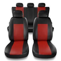 Sitzbezüge Auto für Alfa Romeo 147 (2000-2010) - Autositzbezüge Universal Schonbezüge für Autositze - Auto-Dekor - Comfort - rot