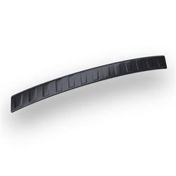 Hintere Stoßstangenleiste aus Stahl für Ford Mondeo IV Kombi (5 Türen) - (2007-2009) - Croni - Trapez - schwarz (geschleifte Oberfläche)