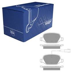 Bremsbeläge für Alfa Romeo MiTo Hatchback (2008-2018) - Tomex - TX 12-703 (Hinterachse)