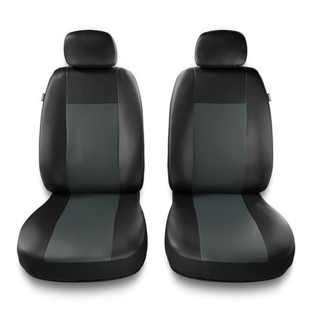 Sitzbezüge Auto für Mitsubishi ASX (2010-2021) - Vordersitze Autositzbezüge Set Universal Schonbezüge - Auto-Dekor - Comfort 1+1 - grau