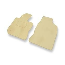 Fußmatten Auto für Chrysler PT Cruiser Manual (2000-2010) - Veloursmatten beige Automatten Autoteppiche - DGS Autodywan