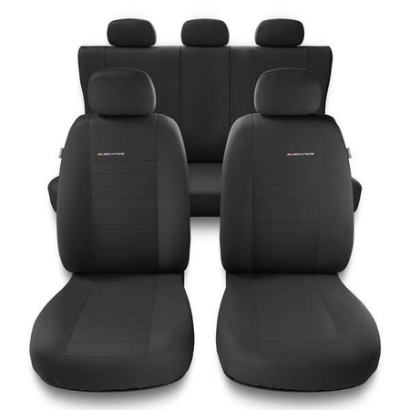 Sitzbezüge Auto für Volkswagen Polo II, III, IV, V, VI (1981-2019) - Autositzbezüge Universal Schonbezüge für Autositze - Auto-Dekor - Elegance - P-4