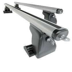 Alu-Dachträger für Kia Carnival mk III MPV (2006-2014) - silbern Dachträger Dachgepäckträger - Amos - D-T - Aero - T-profil