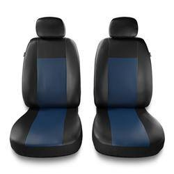 Sitzbezüge Auto für Alfa Romeo MiTo (2008-2018) - Vordersitze Autositzbezüge Set Universal Schonbezüge - Auto-Dekor - Comfort 1+1 - blau
