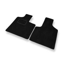 Fußmatten Auto für Chrysler Voyager (1996-2000) - Veloursmatten schwarze Automatten Autoteppiche - DGS Autodywan